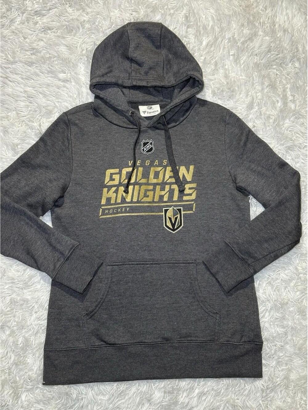Fanatics Vegas Golden Knights NHL Women's Size M Gray Pullover Hoodie Fleece